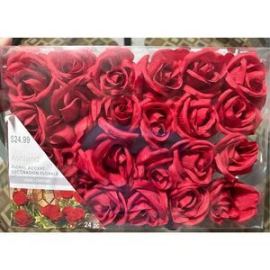 Ashland Floral Accent Rose Decorations